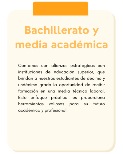 media bachillerato